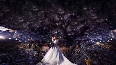 浪漫星空主题婚礼