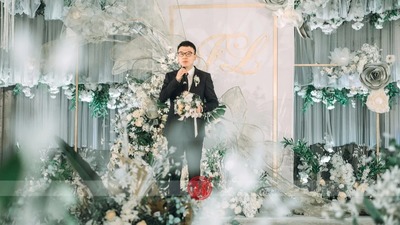 圣洁的白色系婚礼