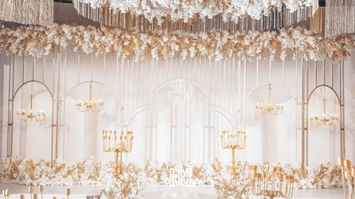 打造一场与夏天有关系的婚礼，室内也可以变成海岛