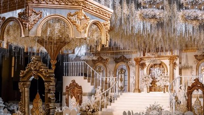 复古又华丽的欧式宫廷风婚礼