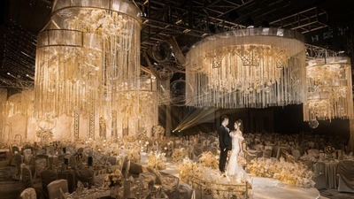  六月嫁期婚礼策划：轻奢又高贵的香槟色系婚礼