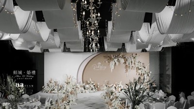 现代简约风的高级感韩式婚礼