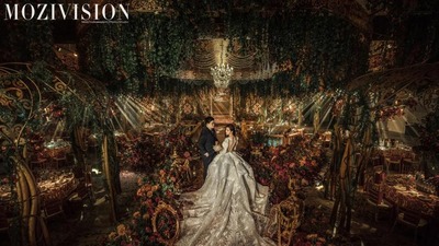 也地婚尚：沉浸式结构的法式复古宫廷风花园婚礼