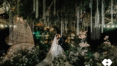 如绿野仙踪般梦幻华美的森系花园婚礼