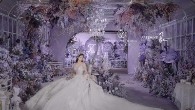 将神秘与梦幻融为一体，打造一场浪漫的的凡尔赛花园婚礼