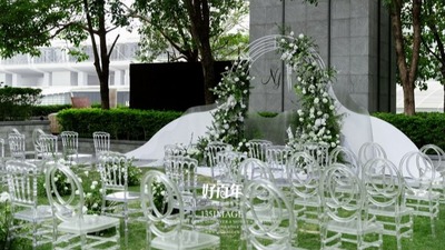 简约时尚风户外婚礼