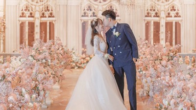 洋溢着法式少女情调奢华雅致的宫廷风婚礼