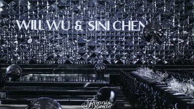 用“首映礼”打开一场属于他们的爱情纪录片主题婚礼