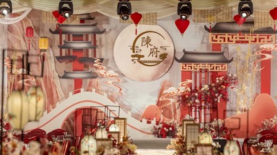 庄重典雅又充满了古风韵味之美的新中式婚礼