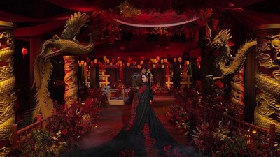 有着皇室风范的汉式婚礼