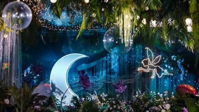 清新梦幻的精灵森系婚礼