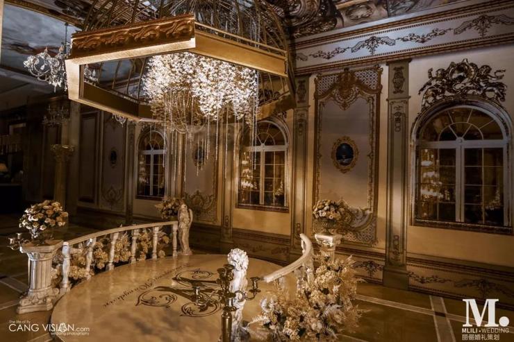 mlili婚礼策划复古又华丽的欧式宫廷风婚礼