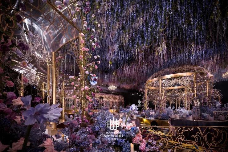 百特婚礼:如梦境般的法式皇家花园婚礼